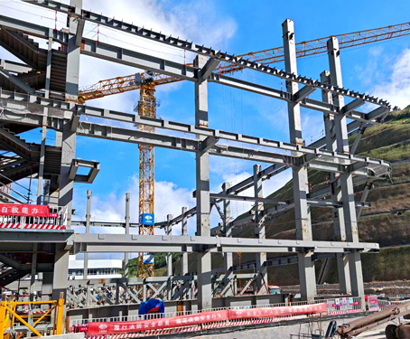 福建立龍鋼構裝配工程案例