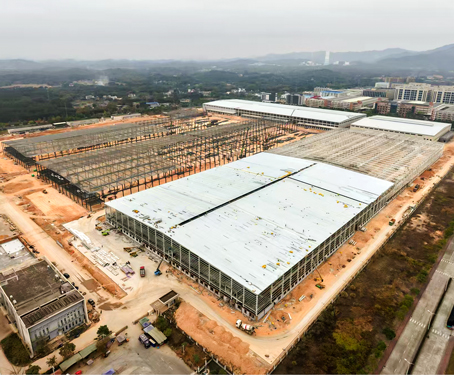 福建立龍鋼構裝配工程案例